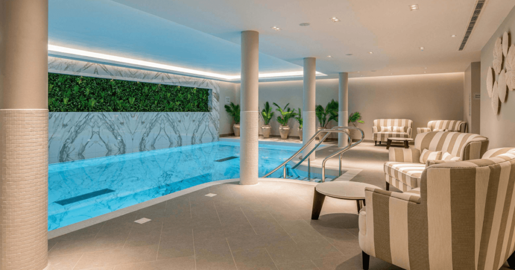 Audley Sunningdale Park swimming pool retirement home